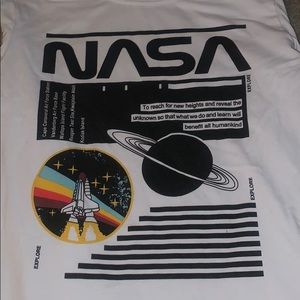 NASA graphic long sleeved tee
